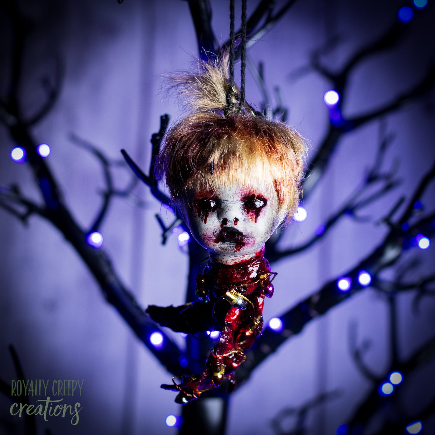 Creep Head Ornament #228