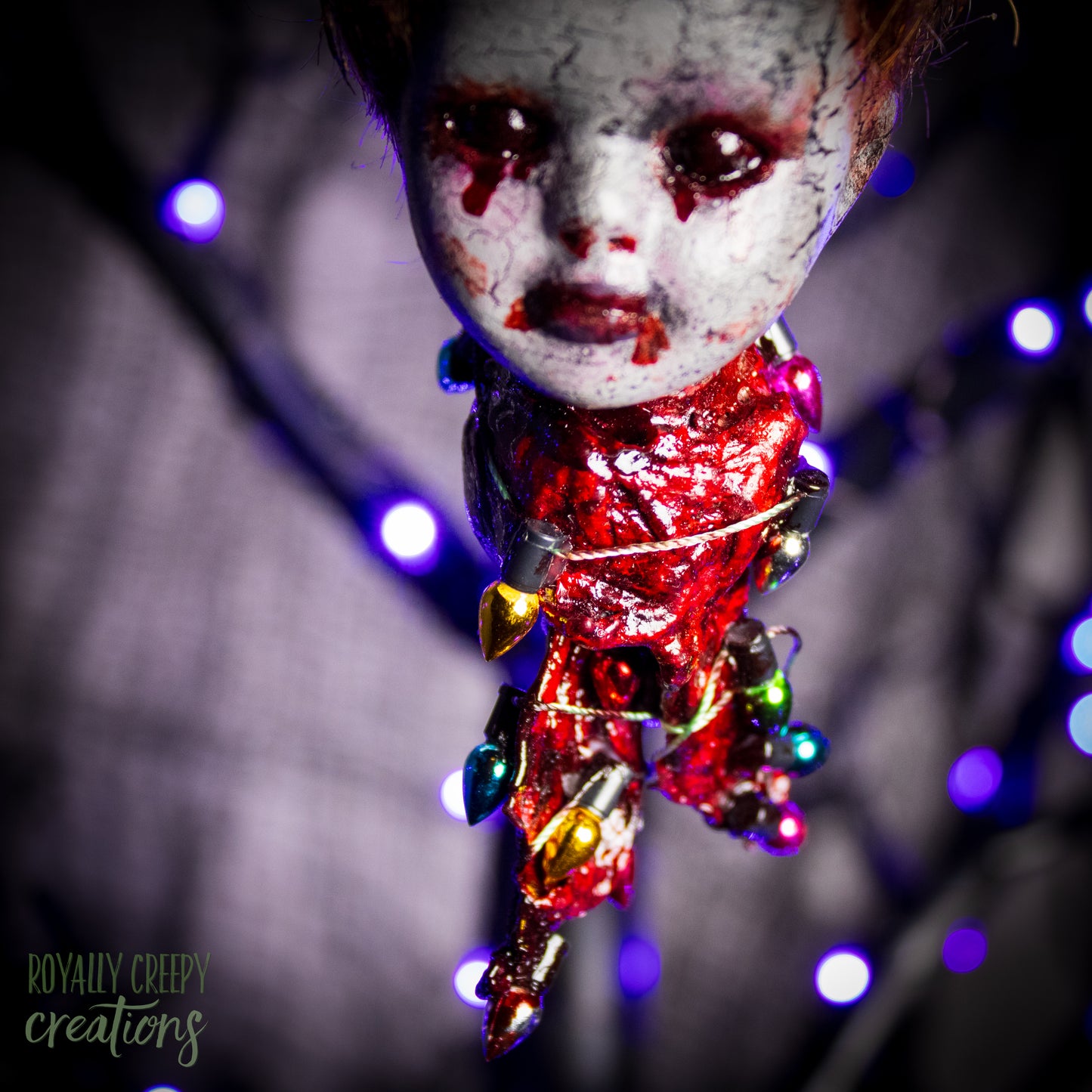 Creep Head Ornament #232