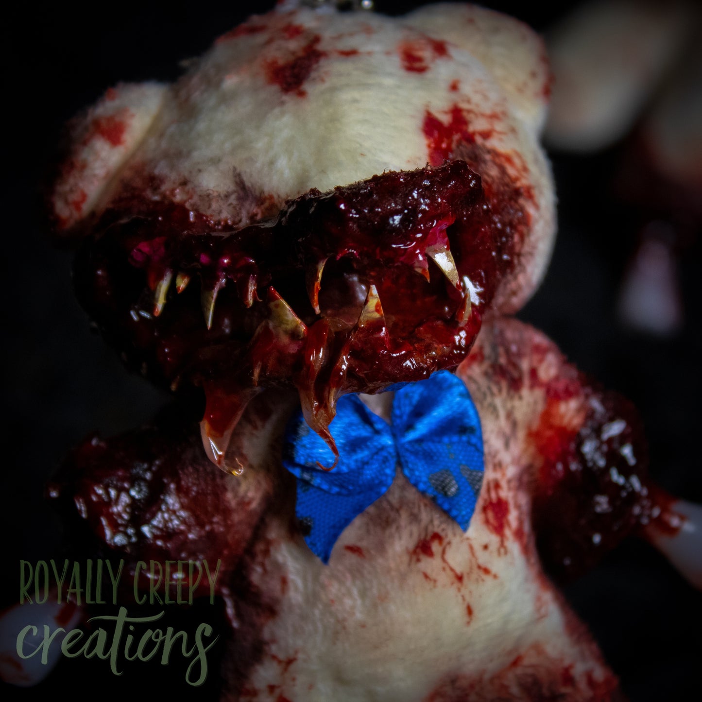 Creepy Bear Keychain #185