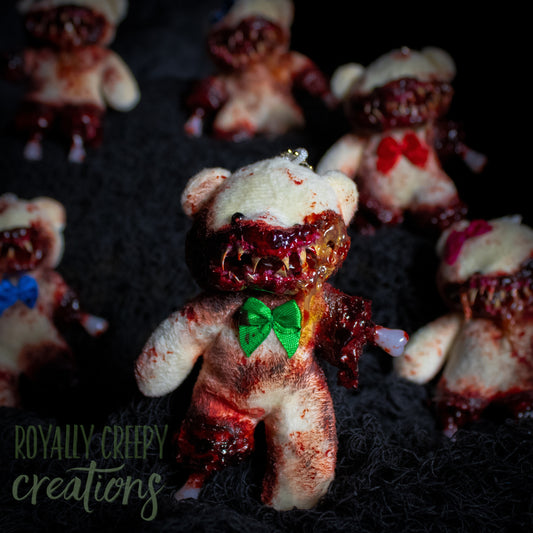 Creepy Bear Keychain #186