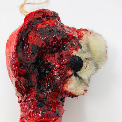 Creepy Ornament Teddy Bear #103